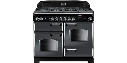 Piano de cuisson gaz FALCON CLASSIC 110 ARDOISE CHROME