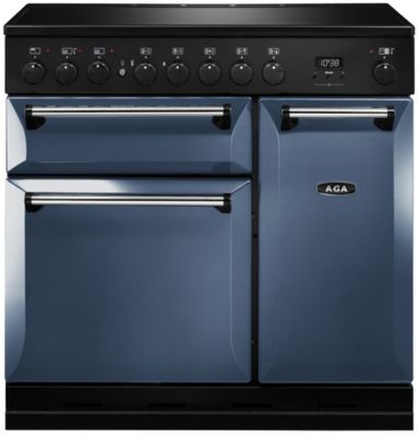 Piano de cuisson induction AGA MASTER CHEF DELUXE 90 DARTMOUTH BLUE