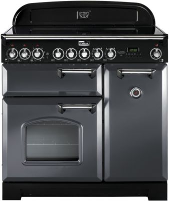 Piano de cuisson vitrocéramique FALCON CLASSIC DELUXE 90  ARDOISE CHROME
