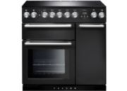 Piano de cuisson induction FALCON NEXUS 90 CHARBON Mat satiné CHROME