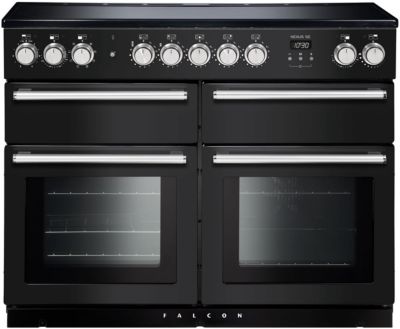 Piano de cuisson induction FALCON NEXUS SE 110 CHARBON Mat satiné CHROME