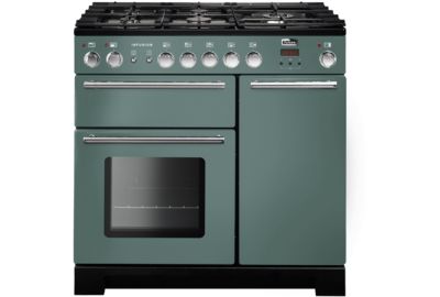 Piano de cuisson gaz FALCON INFUSION 90 VERT MINERAL MAT CHROME