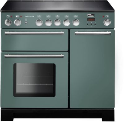 Piano de cuisson induction FALCON INFUSION 90 VERT MINERAL MAT CHROME
