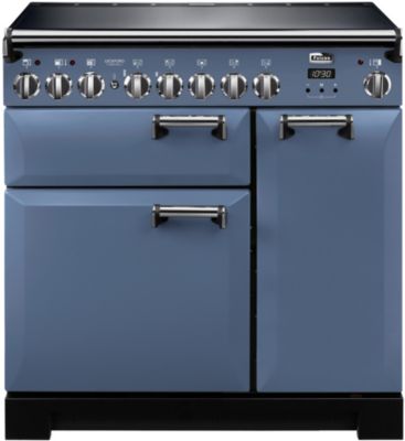 Piano de cuisson induction FALCON LECKFORD DELUXE TAB IND 90 CM ROCHE BLEU