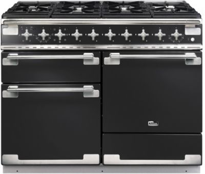 Piano de cuisson gaz FALCON ELISE 110 CHARBON Mat satiné NICKEL