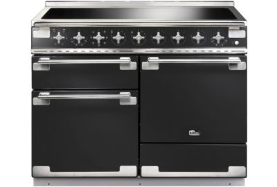 Piano de cuisson induction FALCON ELISE 110 CHARBON Mat satiné NICKEL