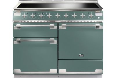 Piano de cuisson induction FALCON ELISE 110 VERT MINERAL MAT NICKEL BROSSÉ