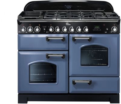 Piano de cuisson mixte FALCON CLASSIC DELUXE 110 ROCHE BLEUE CHROME