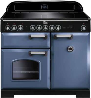 Piano de cuisson induction FALCON CLASSIC DELUXE 100 ROCHE BLEUE CHROME