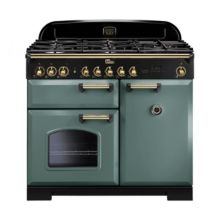 Piano de cuisson gaz FALCON CLASSIC DELUXE 100 VERT MINERAL MAT