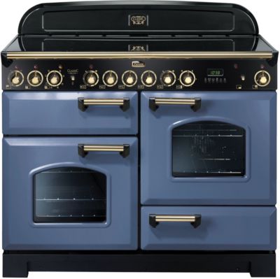 Piano de cuisson vitrocéramique FALCON CLASSIC DELUXE 110 ROCHE BLEUE LAITON