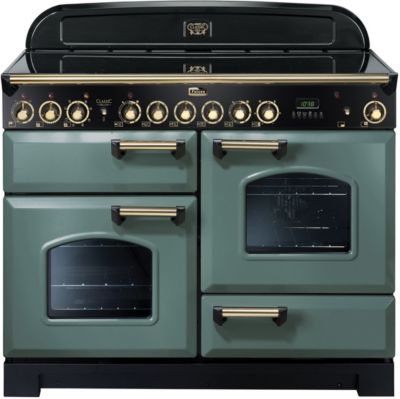 Cuisinière mixte 90cm Falcon Classic Deluxe Bleu Roi Laiton CDL90DFRB/B-EU  3 fours électriques / 5 foyers gaz