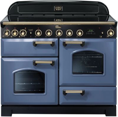 Piano de cuisson induction FALCON CLASSIC DELUXE 110 ROCHE BLEUE LAITON