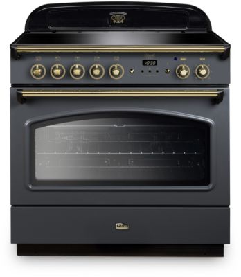 Piano de cuisson induction FALCON FX TAB IND 90 CM ARDOISE LAITON