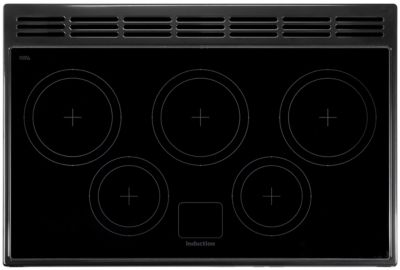 Piano de cuisson induction FALCON FX TAB IND 90 CM VERT MINERAL MAT LAITON