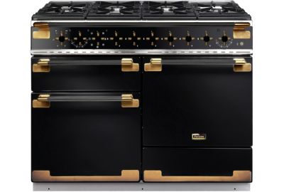 Piano de cuisson gaz FALCON ELISE LUXE TAB GAZ 110 CMNOIR LAITON