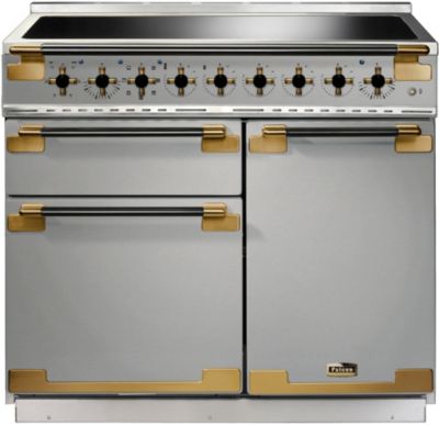 Piano de cuisson induction FALCON ELISE LUXE TAB IND 100 CMINOX et NOIR LA