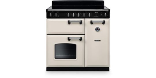 Piano de cuisson induction FALCON NGC TAB IND 90 CM CREME PASTEL CHROME