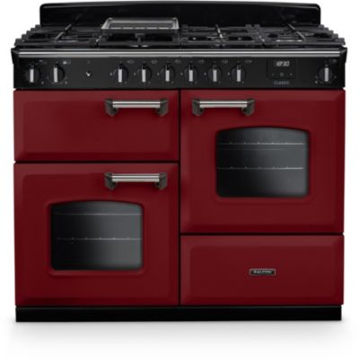 Piano de cuisson gaz FALCON NGC OC TAB GAZ 110 CM BORDEAUX CHROME
