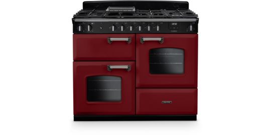 Piano de cuisson gaz FALCON NGC OC TAB GAZ 110 CM BORDEAUX CHROME