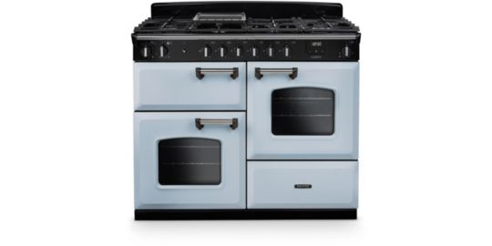Piano de cuisson gaz FALCON NGC OC TAB GAZ 110 CM BLEU PASTEL CHROME