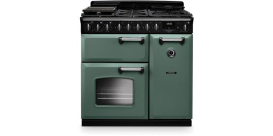 Piano de cuisson gaz FALCON NGC TAB GAZ 90 CM VERT MINERAL CHROME