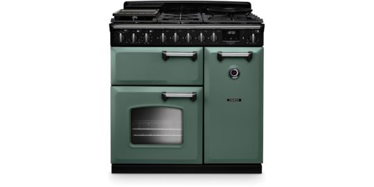 Piano de cuisson gaz FALCON NGC TAB GAZ 90 CM VERT MINERAL CHROME