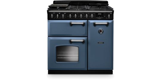 Piano de cuisson gaz FALCON NGC TAB GAZ 90 CM ROCHE BLEUE CHROME