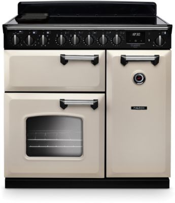 Piano de cuisson induction FALCON NGC TAB IND 90 CM CREME PASTEL CHROME