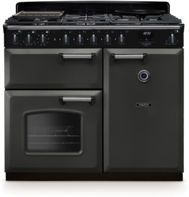 Piano de cuisson gaz FALCON NGC TAB GAZ 100 CM ARDOISE CHROME