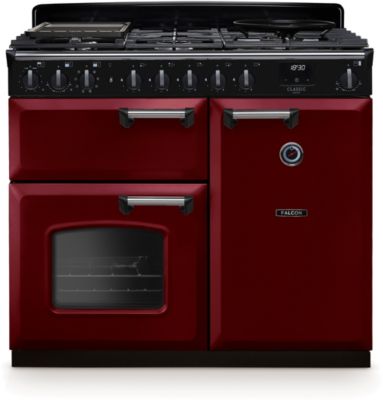 Piano de cuisson gaz FALCON NGC TAB GAZ 100 CM BORDEAUX CHROME