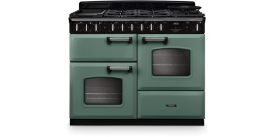 Piano de cuisson mixte FALCON NGC TAB MIX 110 CM VERT MINERAL CHROME