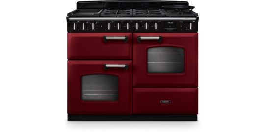 Piano de cuisson mixte FALCON NGC TAB MIX 110 CM BORDEAUX CHROME