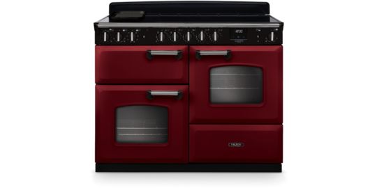 Piano de cuisson induction FALCON NGC TAB IND 110 CM BORDEAUX CHROME