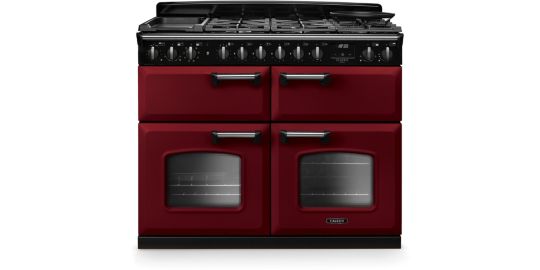 Piano de cuisson mixte FALCON NGC TAB MIX 110 CM BORDEAUX CHROME