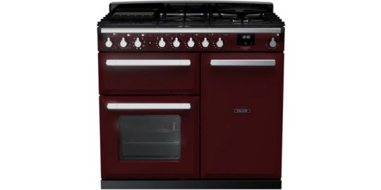 Piano de cuisson gaz FALCON ESTEL DELUXE TAB GAZ 100 CM BORDEAUX LAI