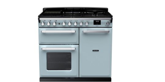 Piano de cuisson gaz FALCON ESTEL DELUXE TAB GAZ 100 CM BLEU PASTEL