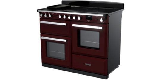 Piano de cuisson induction FALCON ESTEL DELUXE OCTAB IND 110 CM BORDEAUX