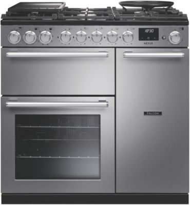 Piano de cuisson gaz FALCON NEXUS NGC TAB GAZ 90 CM INOX CHROME