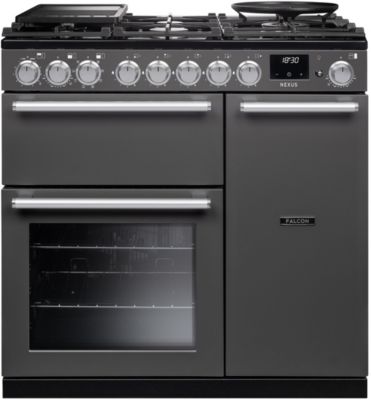Piano de cuisson gaz FALCON NEXUS NGC TAB GAZ 90 CM ARDOISE CHROME