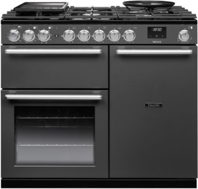 Piano de cuisson gaz FALCON NEXUS NGC TAB GAZ 100 CM ARDOISE CHROME