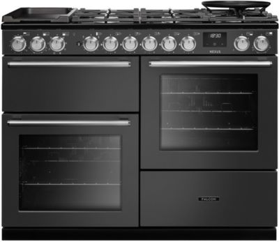Piano de cuisson mixte FALCON NEXUS NGC OC  TAB GAZ 110 CM ARDOISE CHR