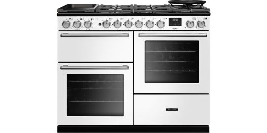 Piano de cuisson mixte FALCON NEXUS NGC OC  TAB GAZ 110 CM BLANC CHROM