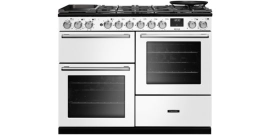 Piano de cuisson mixte FALCON NEXUS NGC OC  TAB GAZ 110 CM BLANC CHROM