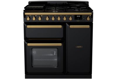 Piano de cuisson gaz FALCON ESTEL DELUXE TAB GAZ 90 CM NOIR BRILLANT