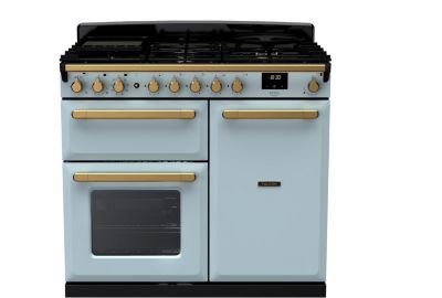 Piano de cuisson induction FALCON ESTEL DELUXE TAB IND 90 CM BLEU PASTEL L