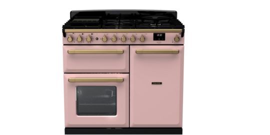 Piano de cuisson induction FALCON ESTEL DELUXE TAB IND 90 CM ROSE PASTEL L