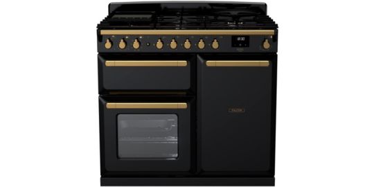 Piano de cuisson gaz FALCON ESTEL DELUXE TAB GAZ 100 CM NOIR BRILLAN