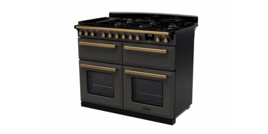Piano de cuisson gaz FALCON ESTEL DELUXE TAB GAZ 100 CM ARDOISE LAIT