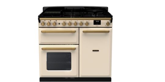 Piano de cuisson gaz FALCON ESTEL DELUXE TAB GAZ 100 CM CREME PASTEL
